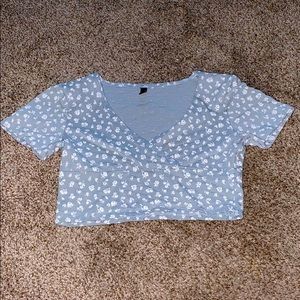 flower crop top